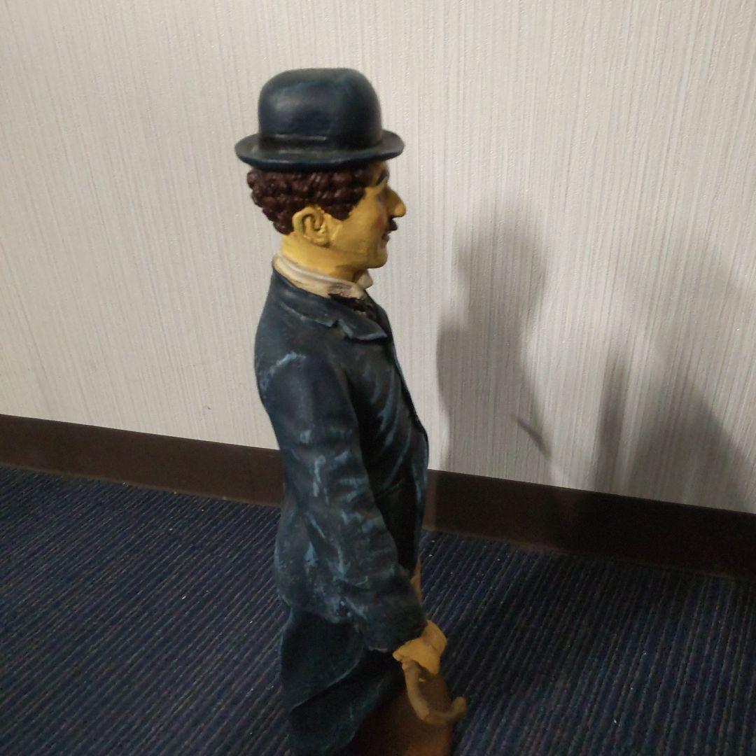 チャーリー・チャップリン 置物 約45cm