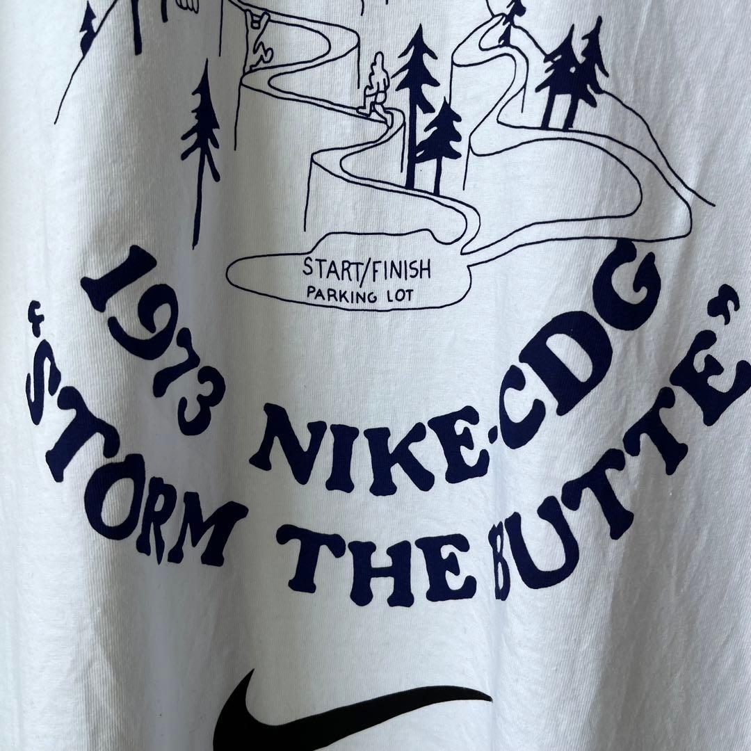 【XXLサイズ】コムデギャルソン×NIKEコラボtシャツ 【白】入手困難