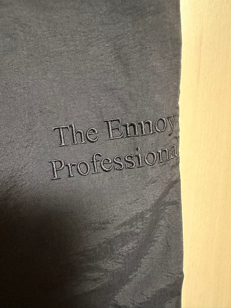 The Ennoy Professional ブラックナイロンパンツ　M