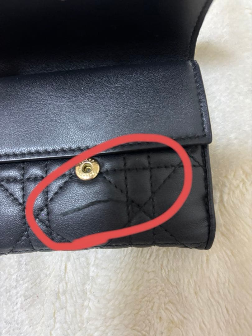 【3/7、3/8限定価格】Lady Dior Lotus ウォレット