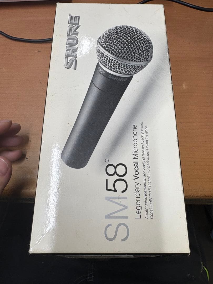 SHURE SM58 マイクとケーブルセット