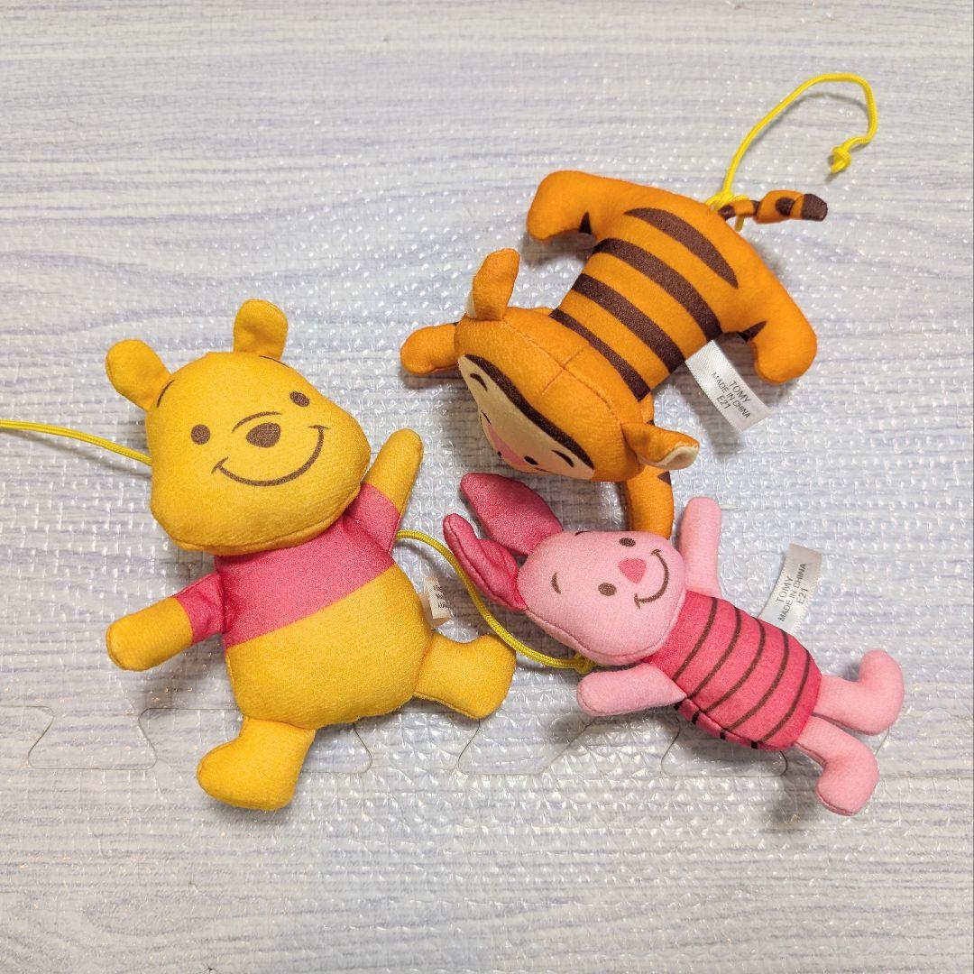 【美品】タカラトミーベビートイくまのプーさん★えらべる回転6WAYへんしんメリー