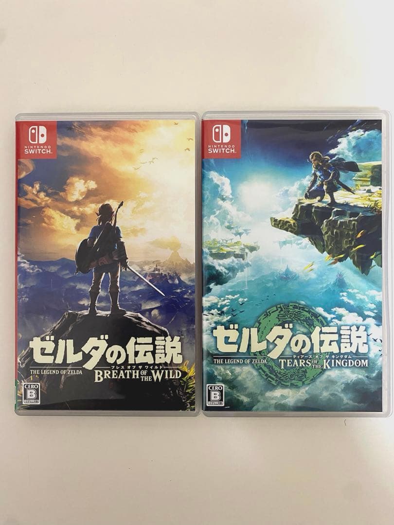 Switch ゼルダの伝説　ティアーズオブザキングダム　ブレスオブザワイルド