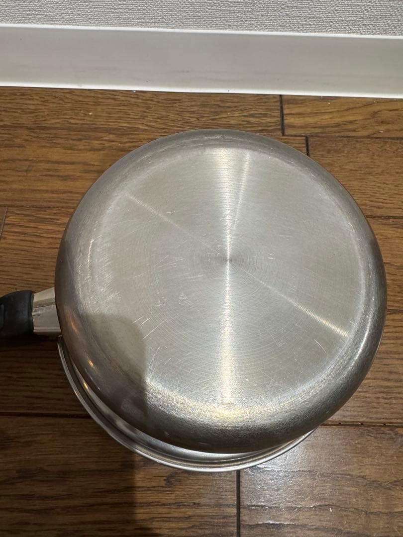 タッパーウェアレインボークッカー 17cm✖️8cm 片手鍋 7層構造