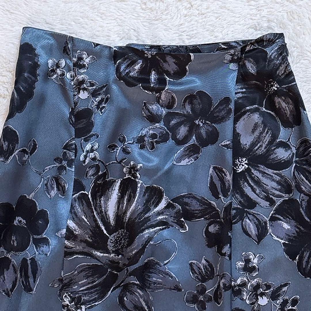 [超美品]VERMEIL par iena フラワープリント スカート 40