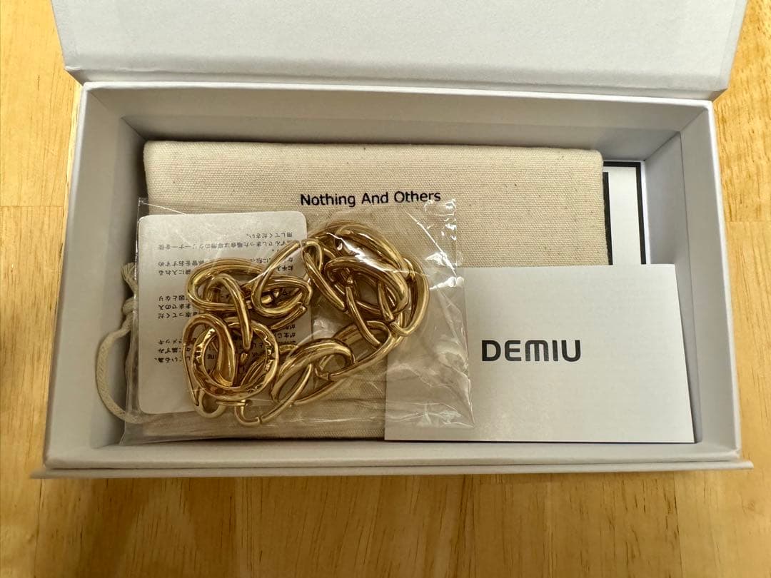 DEMIU × Nothing And Others ドロップリングチェーン