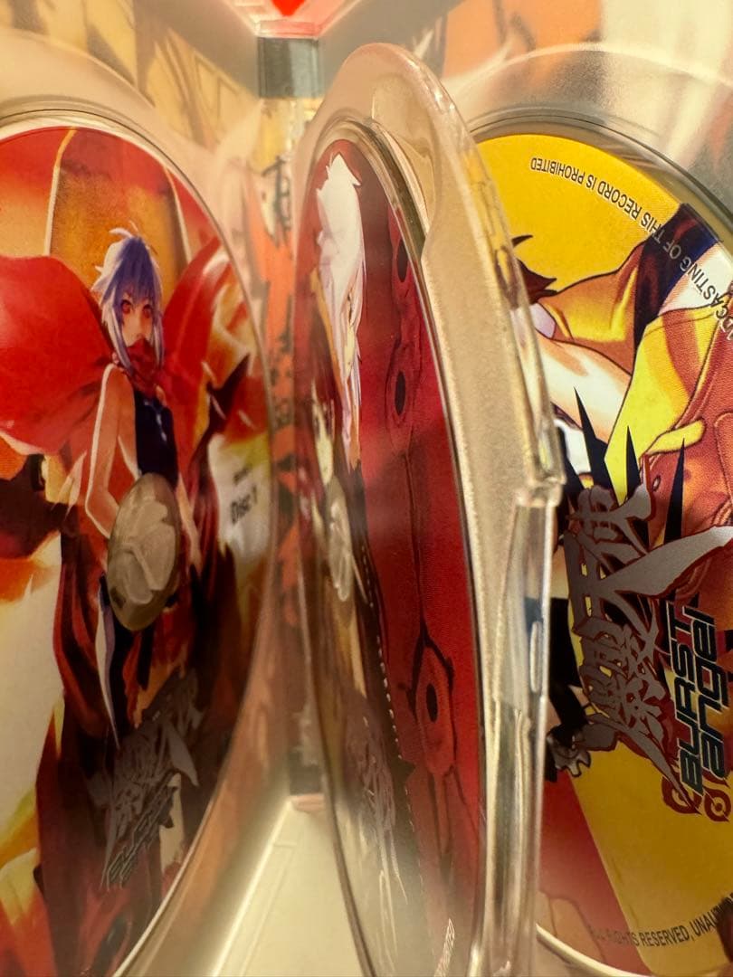 爆裂天使 DVD 全12巻 特典フィギュア付き　海外版付き