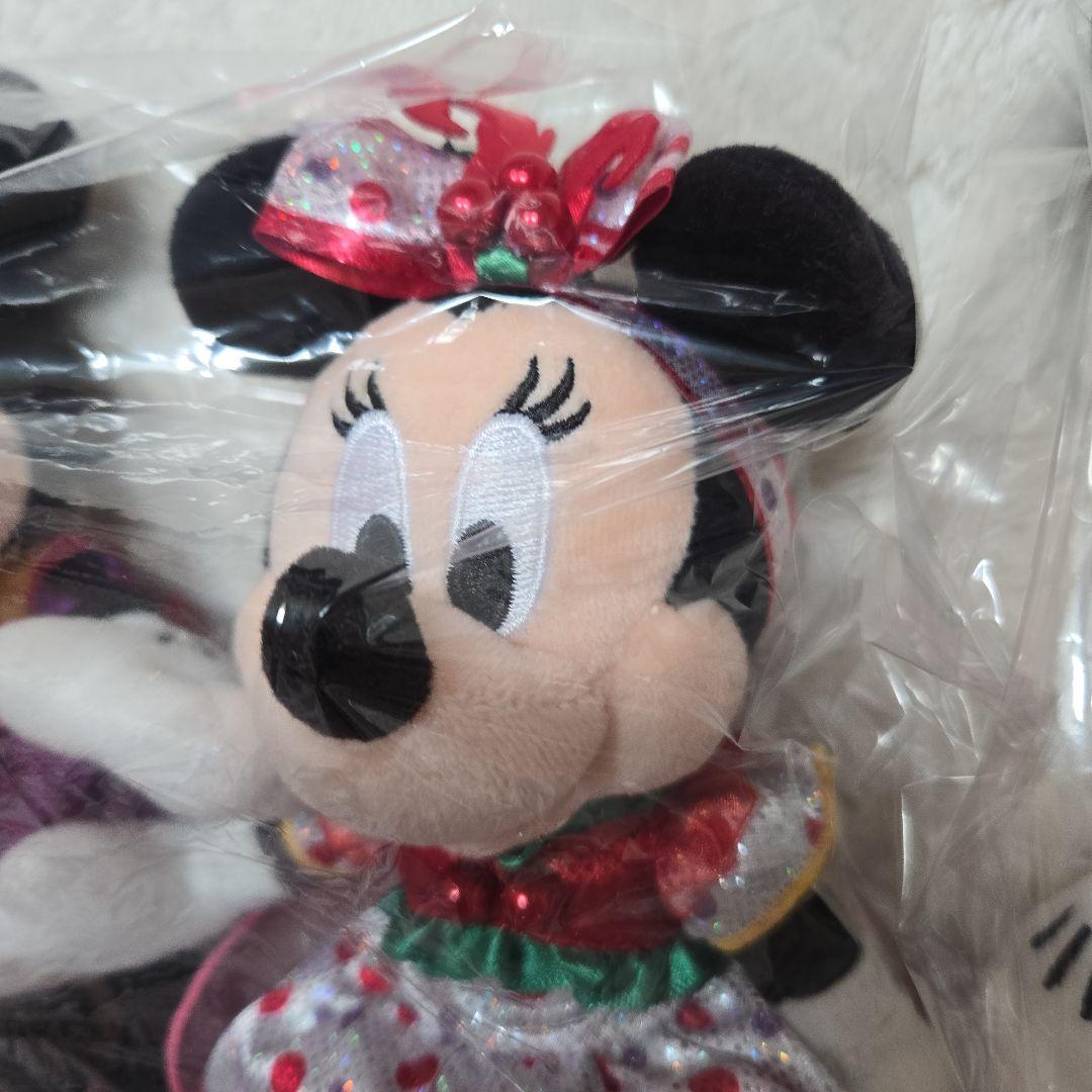 ミニー ぬいぐるみ バッジ　3体セット