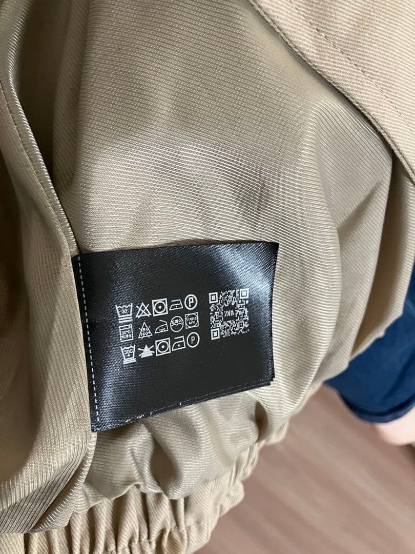 ZARA バルーンショートトレンチコート