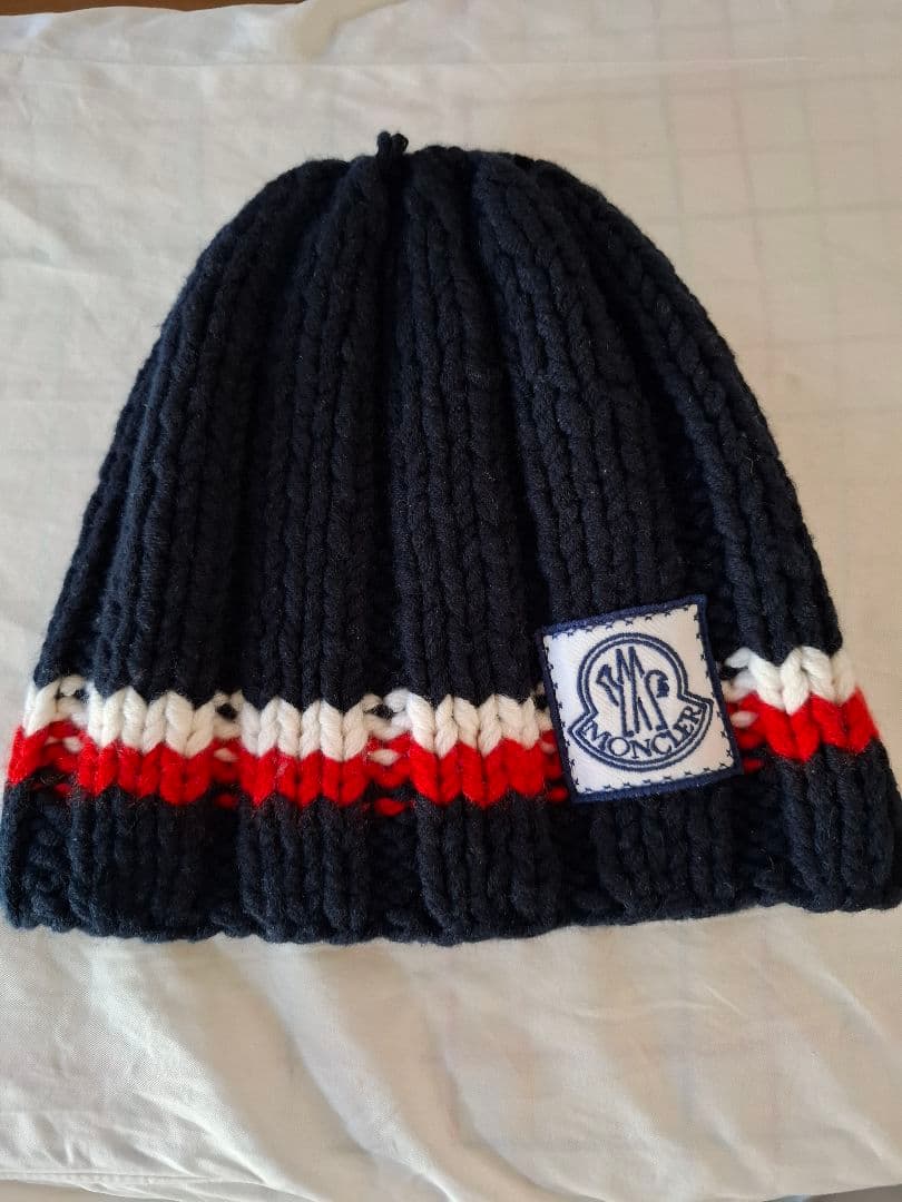 MONCLER GAMME BLEU ガムブルー ニットキャップ カシミア