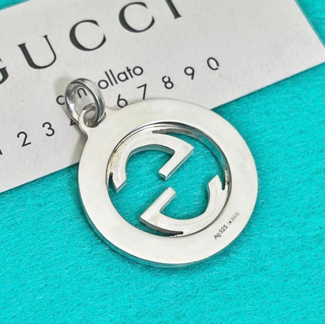 美品　GUCCI ギョーシェペンダント