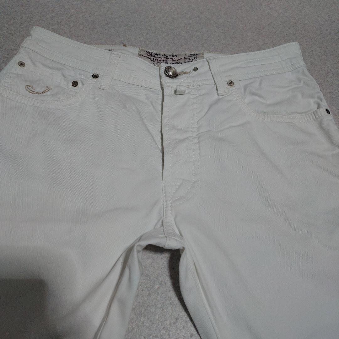 ◎JACOB COHEN 688 Comfort ホワイトストレッチパンツ