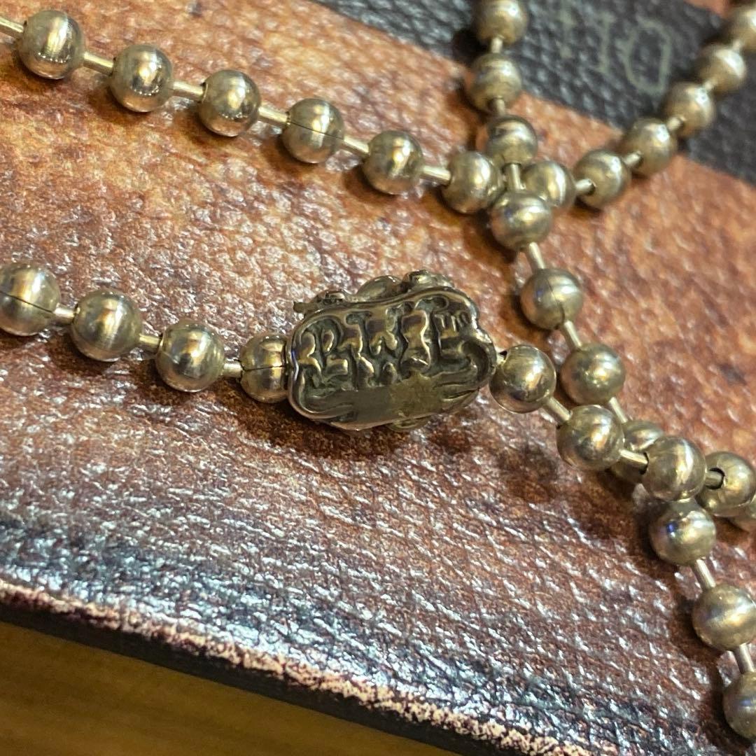 Yuta　Bill Wall Leather ボールチェーンネックレス