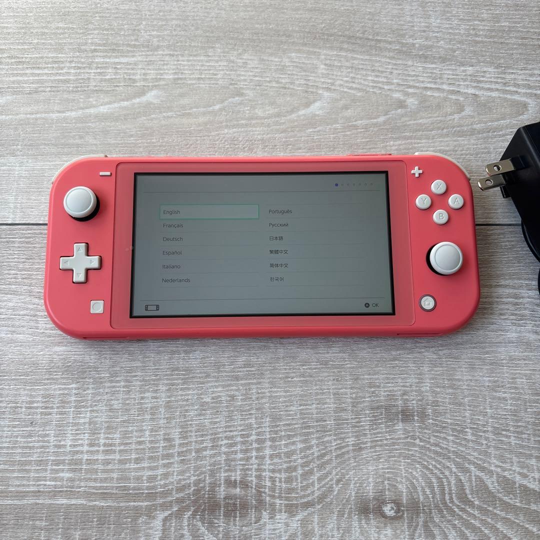 ※ジャンク品※ Nintendo Switch Lite 充電器付き