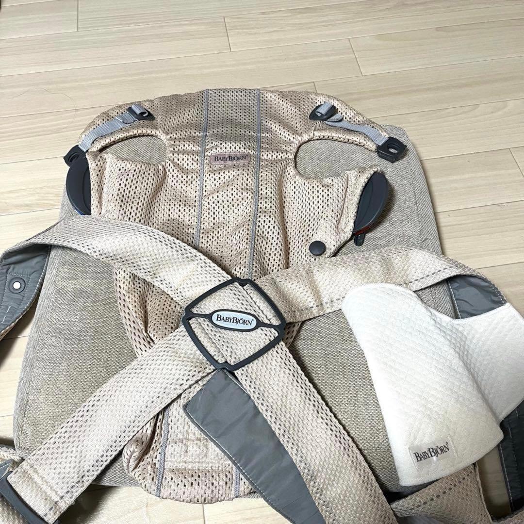 未使用に近い　ベビーキャリア miniAir メッシュ ベビービョルン　抱っこ紐