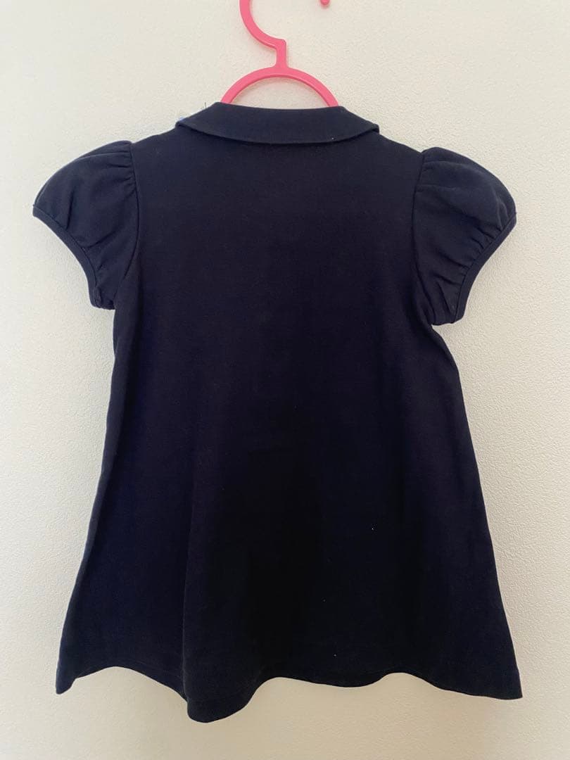 新品　未使用　familiar／ワンピース　半袖　綿100% 80