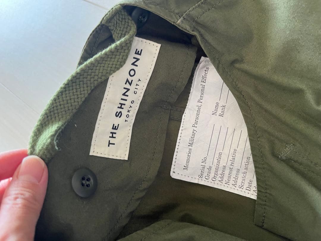 【Shinzone】FIELD PARKA※ライナー無
