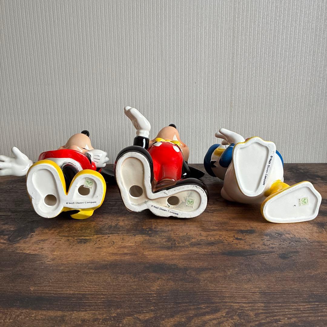 ディズニー　ミッキー　ミニー　ドナルド　フィギュア　ヴィンテージ　レトロ