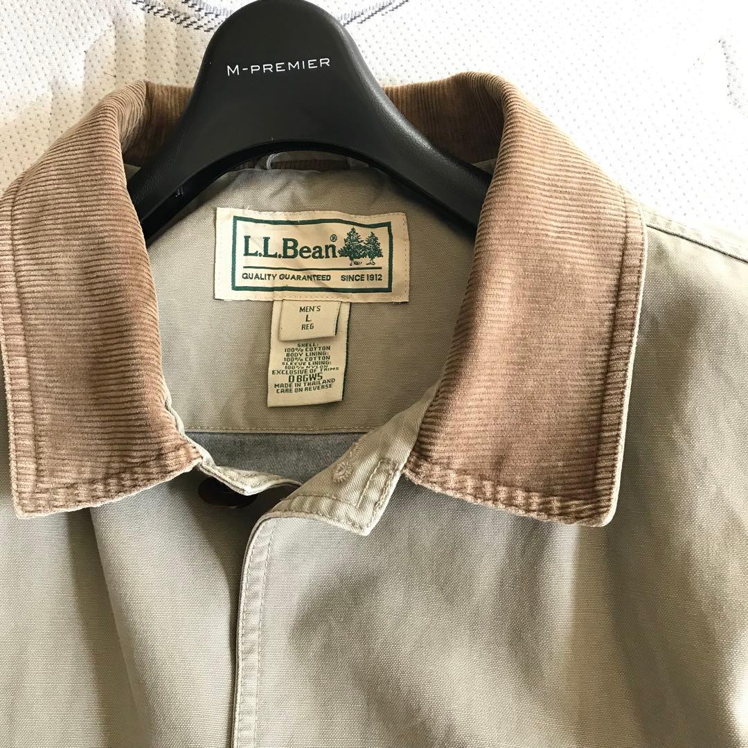 ハンティングジャケット L.L.Bean/エルエルビーン 襟コーデュロイ
