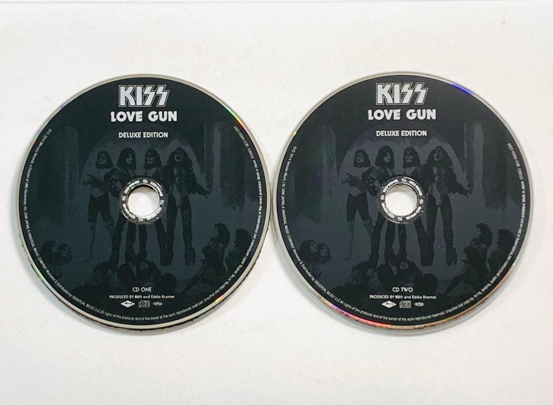 紙ジャケ☆KISS キッス/ラヴ・ガン デラックス エディション 帯付♪ 限定盤