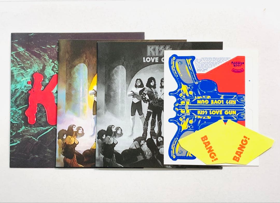 紙ジャケ☆KISS キッス/ラヴ・ガン デラックス エディション 帯付♪ 限定盤