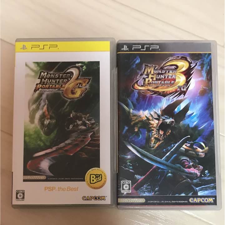 PSP モンハンカセット付き