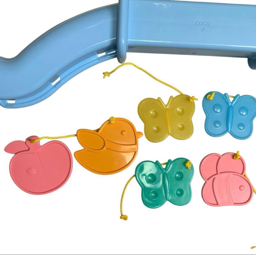【部品完品】くまのプーさんえらべる回転6wayジムにへんしんメリー