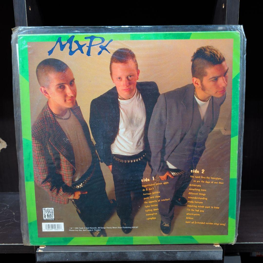 MxPx / Teenage Politics オリジナル盤 ブルービニール希少