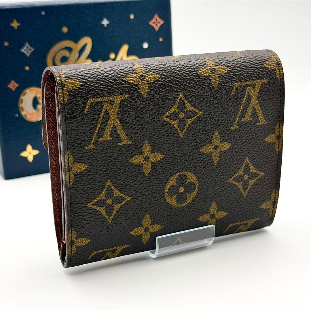【ヌメ革新品級】ルイヴィトン モノグラム ポルトフォイユ ジョイ 折り財布