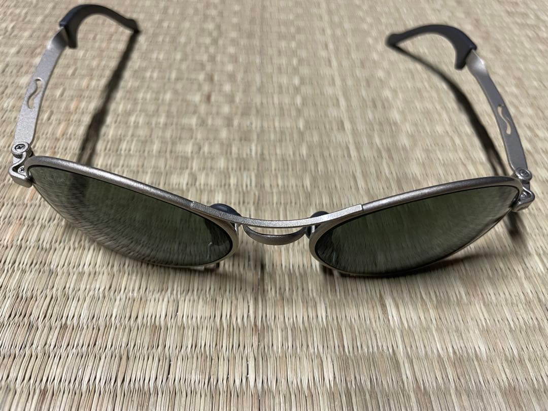 cazRay-Ban シルバー ラウンドサングラス ケース付き　ボシュロム