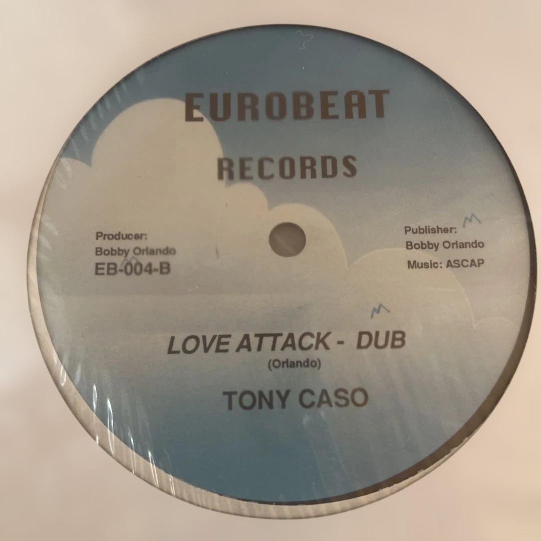 洋楽 TONY CASO LOVE ATTACK EUROBET RECORDS