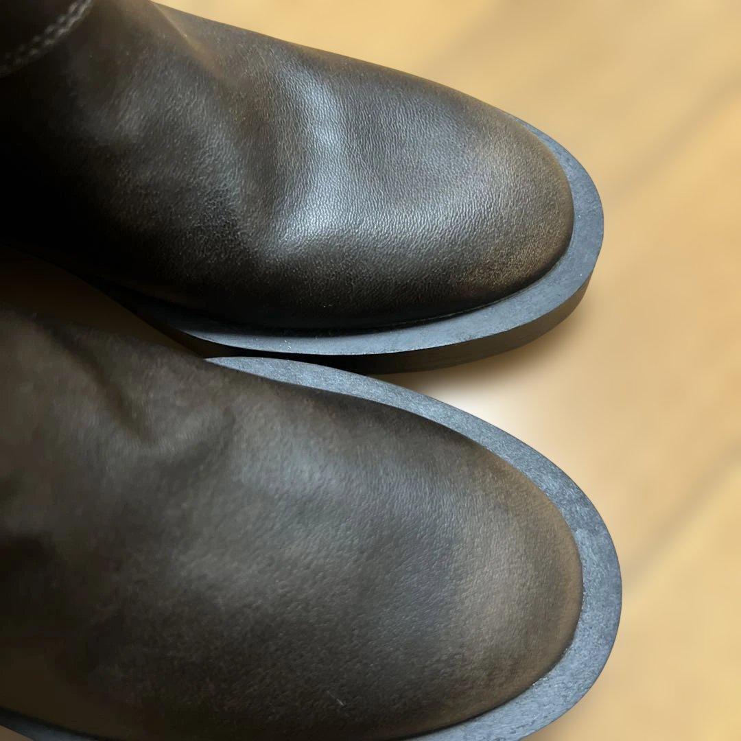 ZARA ダークブラウン ロングブーツ サイズ38