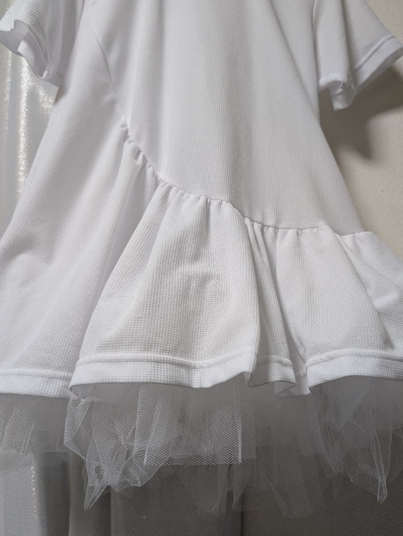 コムデギャルソン 本ライン◯フリル装飾ＴCCOMME des GARÇONS
