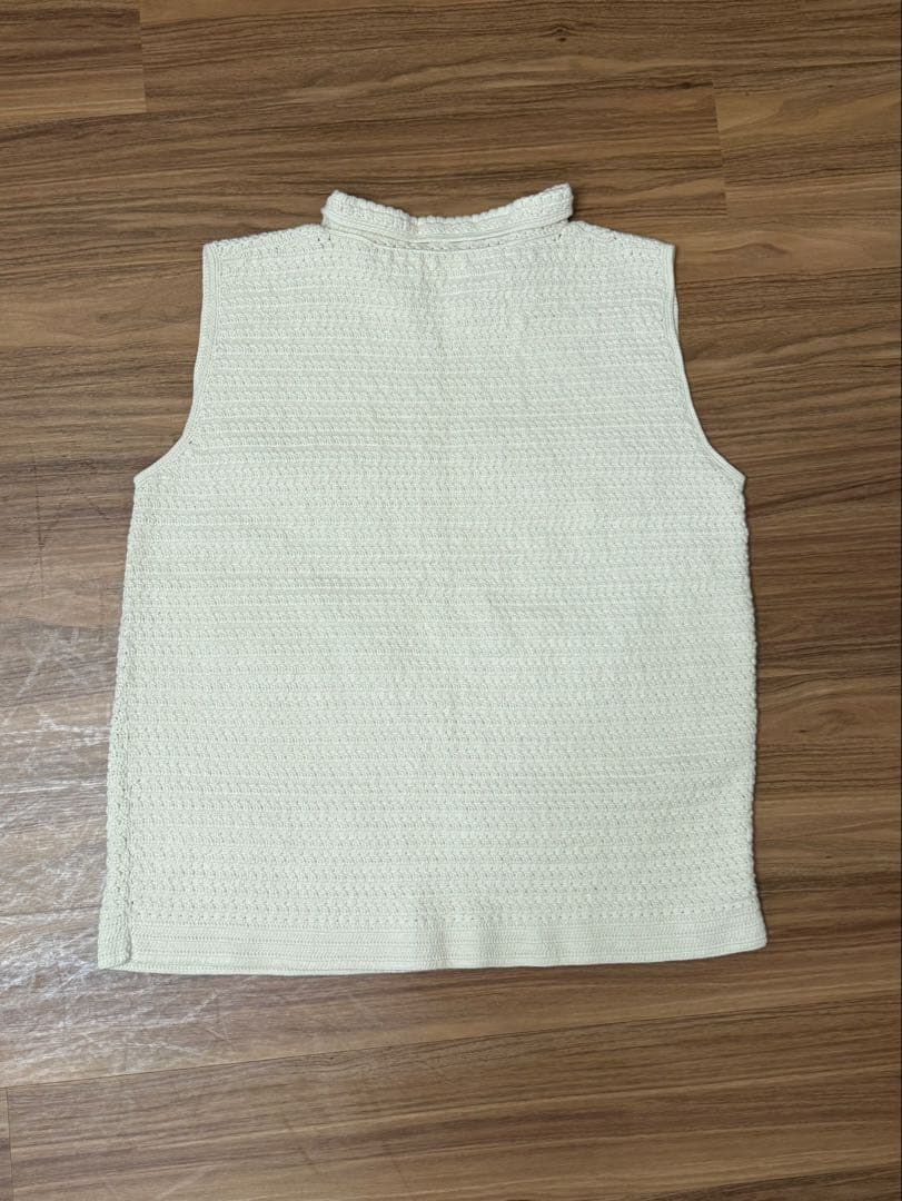 NAMACHEKO 美品 23SS BARAN POLO フリンジニット ベスト