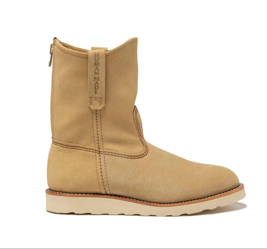 HUMAN MADE x RED WING ベージュブーツ　23㎝　値下げ不可