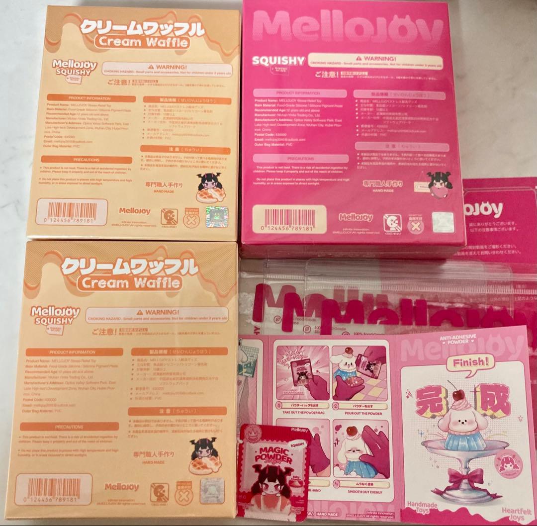 mellojoy パルミエ&ワッフル スクイーズ メロジョイ