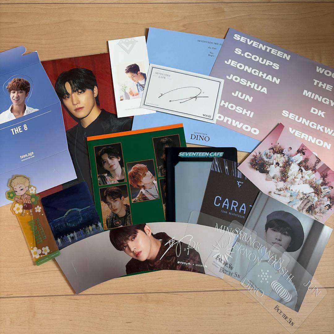 seventeen セブチ　アルバム・トレカセット　まとめ売り