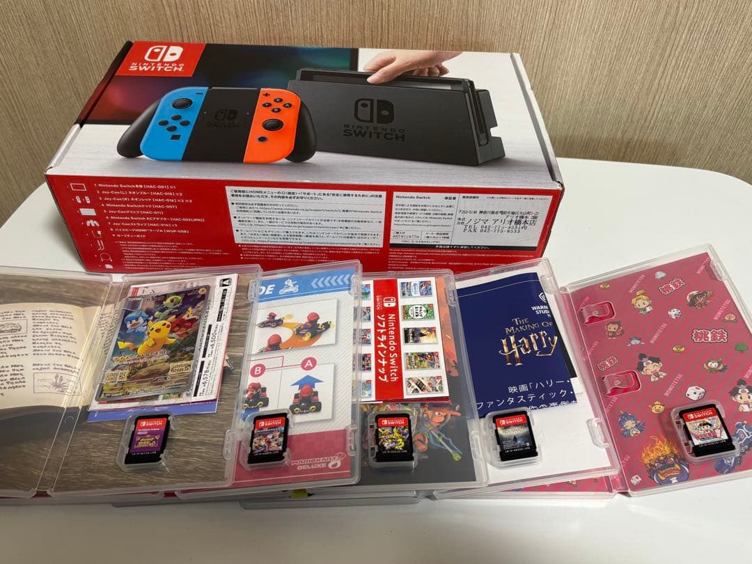 Nintendo Switch ネオンブルー/ネオンレッド