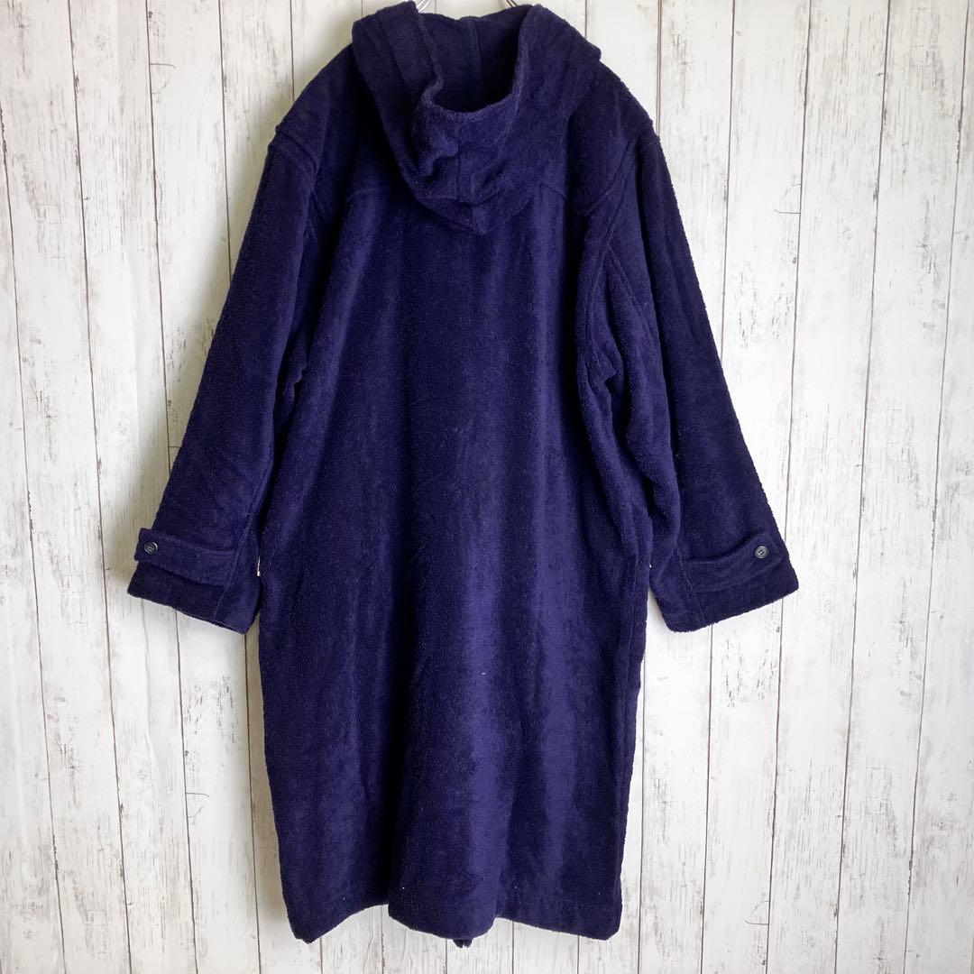 【希少】Polo Ralph Lauren パイル ダッフルコート 90's 紺