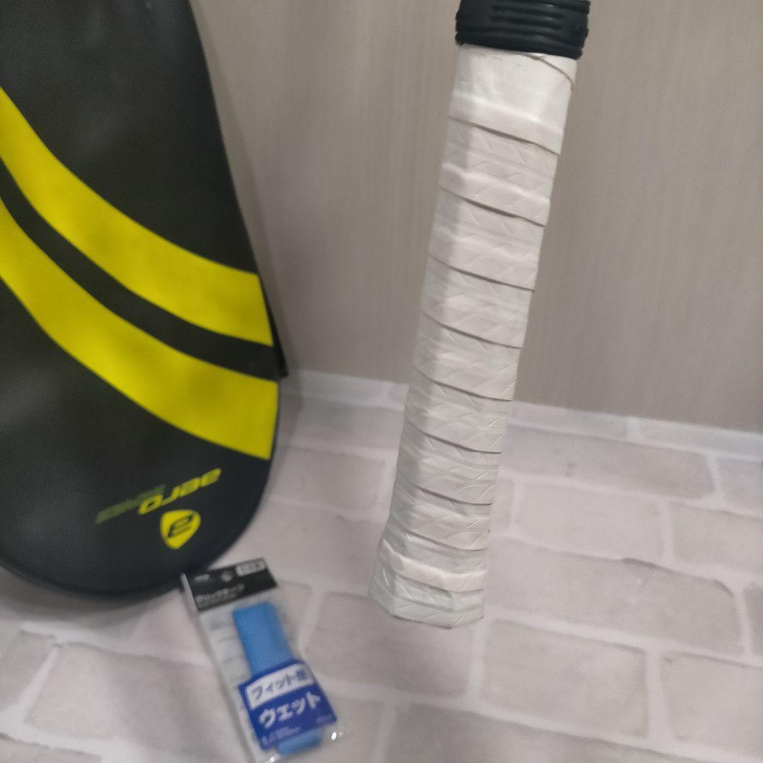 Babolat Pure Drive テニスラケット ケース、グリップテープ付き
