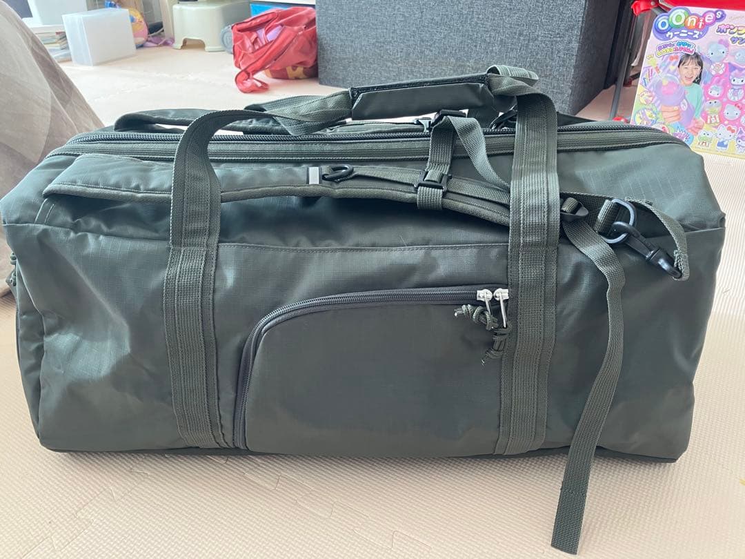 【最終値下げ】Coleman バックパックボストン　50リットル　オリーブ色