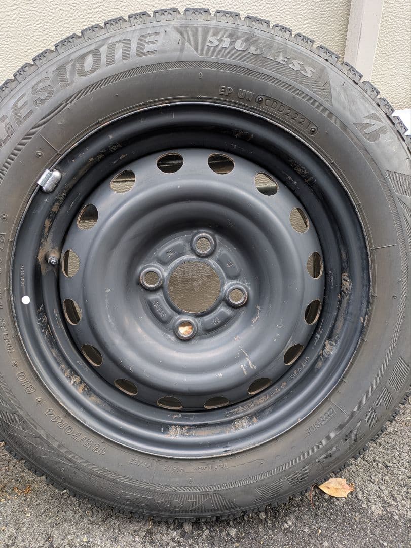 165/70R14 スタッドレスタイヤ　2本セット　その①　マーチより