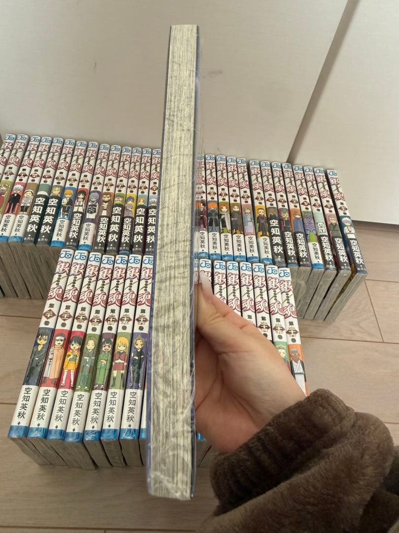 ほぼ新品 未開封 シュリンク付き 銀魂 全巻1〜76巻セット（77巻なし）超美品