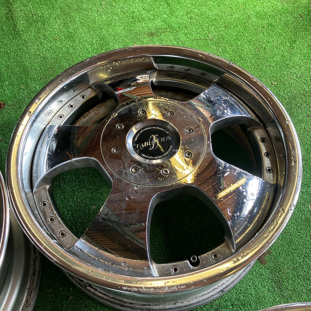 当時物☆ファブレスプロファンド15インチ5.5j＋38 pcd100 4H