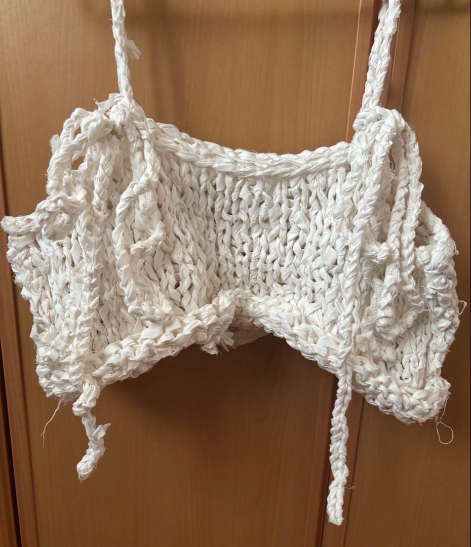 tope tube top チューブトップ白