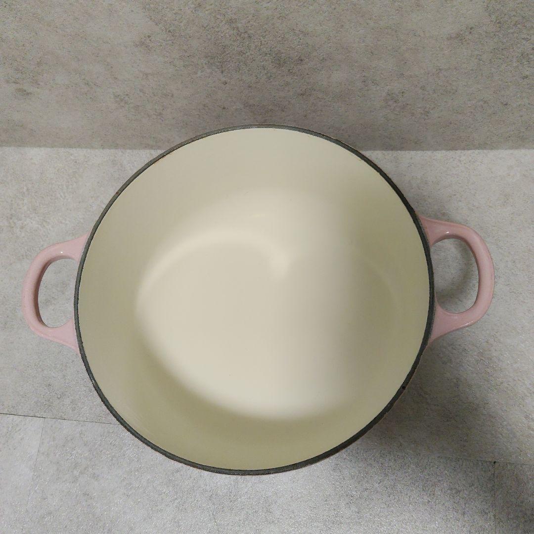 LE CREUSET 20cm ピンク 鍋