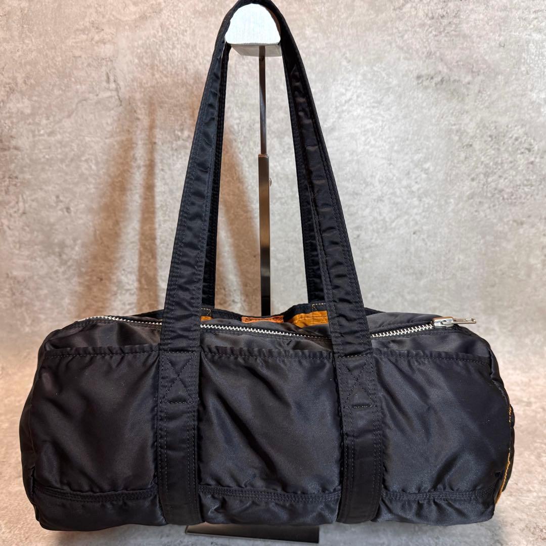 PORTER 吉田カバン タンカー ミニボストンバッグ 黒 肩掛け