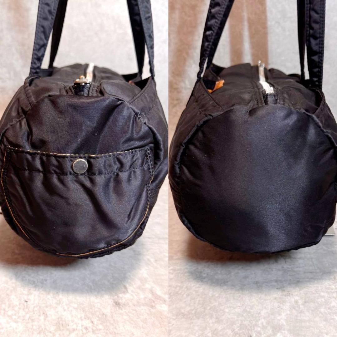 PORTER 吉田カバン タンカー ミニボストンバッグ 黒 肩掛け