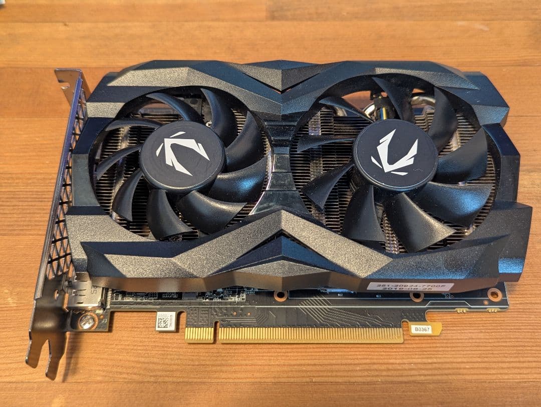 【ZOTAC】GTX 1660ti グラフィックボード