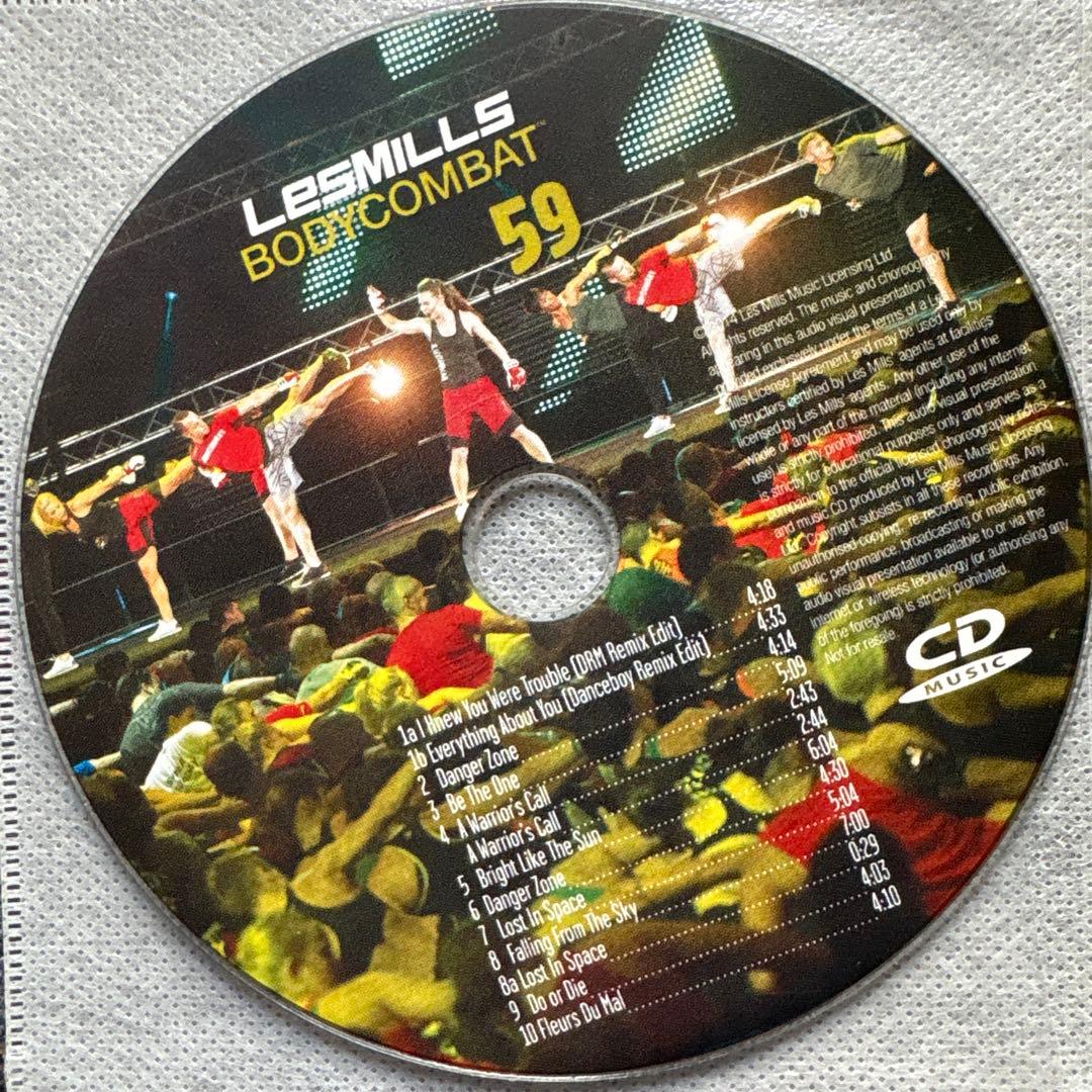 レズミルズ　ボディコンバット　50番台　CD